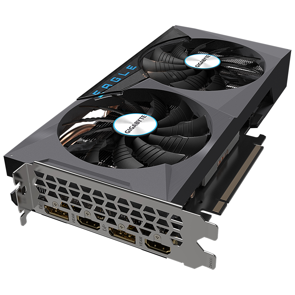 Bekijk afbeelding 3 van 3060Ti Gigabyte RTX EAGLE OC 8G (rev. 2.0) LHR 8GB/2xDP